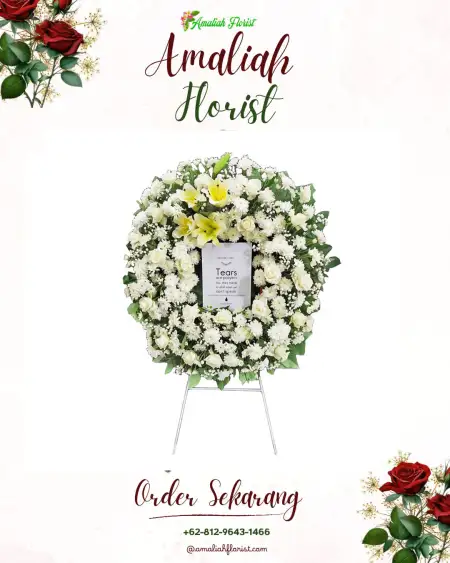 Krans Bunga Duka Tanjung Duren Utara